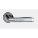 Manivela roseta redonda 614.5011  niquel brillo y satin -...