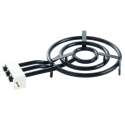 Quemador paellero tubo plano 530 mm 3 fuegos 