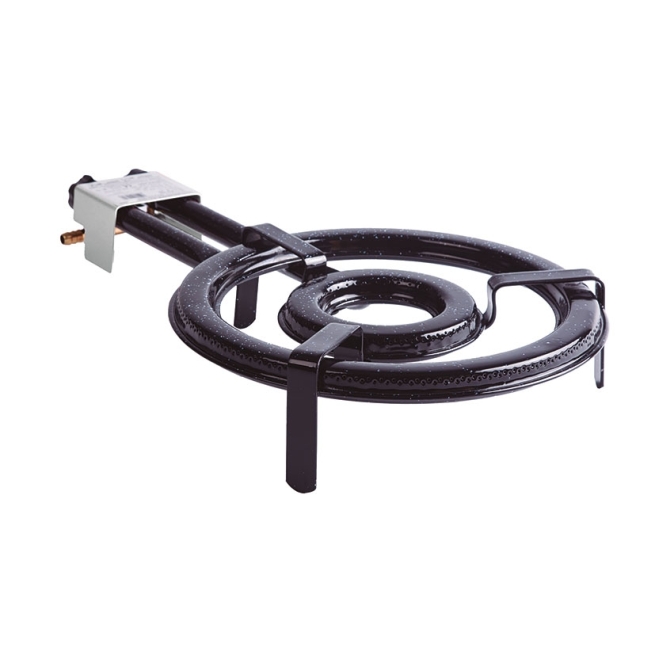 Quemador paellero tubo plano 350mm - Suinplas