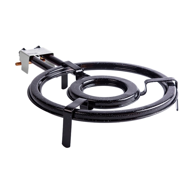 Quemador paellero tubo plano 400mm - Suinplas