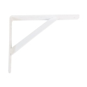Escuadra hierro reforzada 30x22,5cm blanca - Suinplas