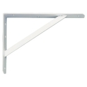 Escuadra  hierro reforzada  40x27cm blanca - Suinplas