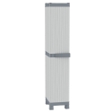 Taquilla pvc 35cm titanium - Suinplas