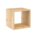 Estanteria 1 cubo de pino serie dinamic - Suinplas