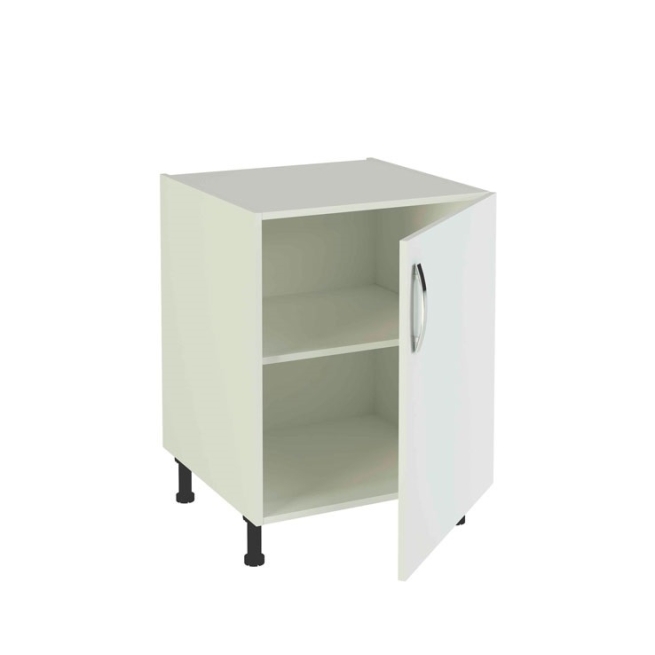 Mueble kit cocina completo blanco bajo de 60 cm - Suinplas
