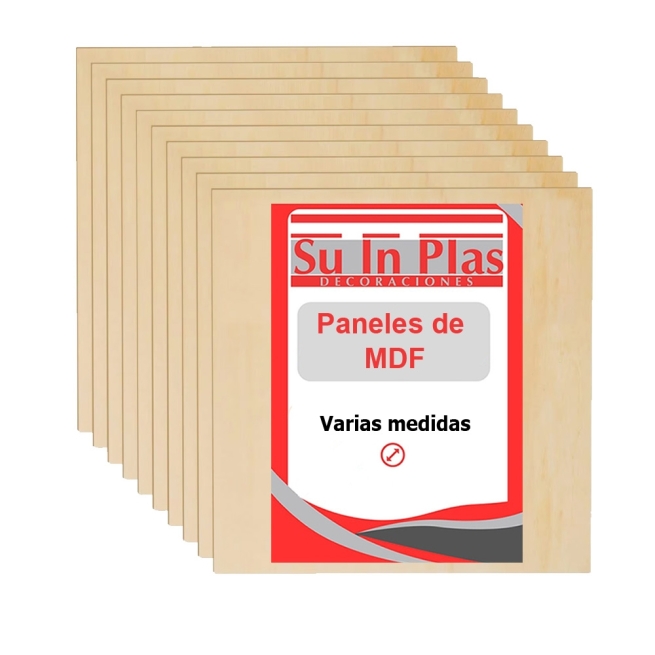 Tablero contrachpado de calabo 200x200x18mm (8ud) corte l...