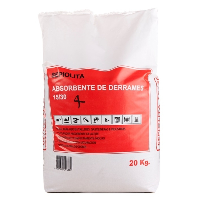 Saco de sepiolita  de 20 kg - Suinplas
