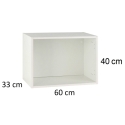 Mueble kit cocina blanco sobrecampana de 40x60  f33 - Sui...