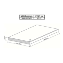 Encimera pp 5564 canto p1 grosor 30 mm 3,60 metros - Suin...