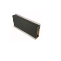 Copete encimera rectangular  4x1,2cm negro 4m - Suinplas