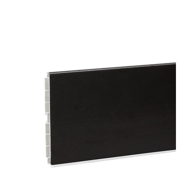 Zocalo pvc de 14,5cm alto x 395 cm largo color negro - Su...
