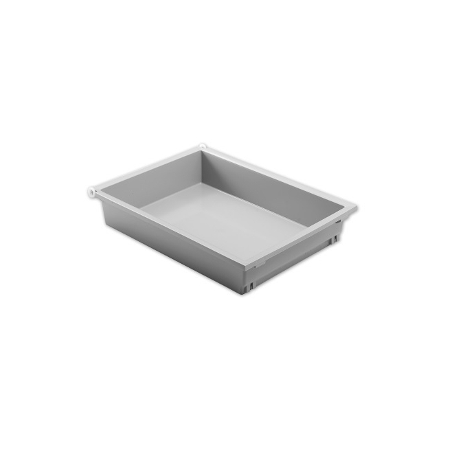 Cajon pvc gris modelo combi para mueble de 30cm - Suinplas