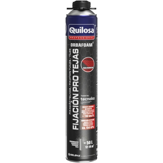 Espuma poliuretano especial tejas   pistola gris  750ml -...