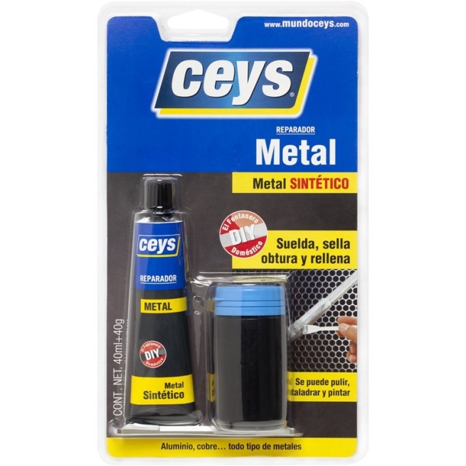 Reparador metal ceys blister 40 ml + 40 gramos - Suinplas