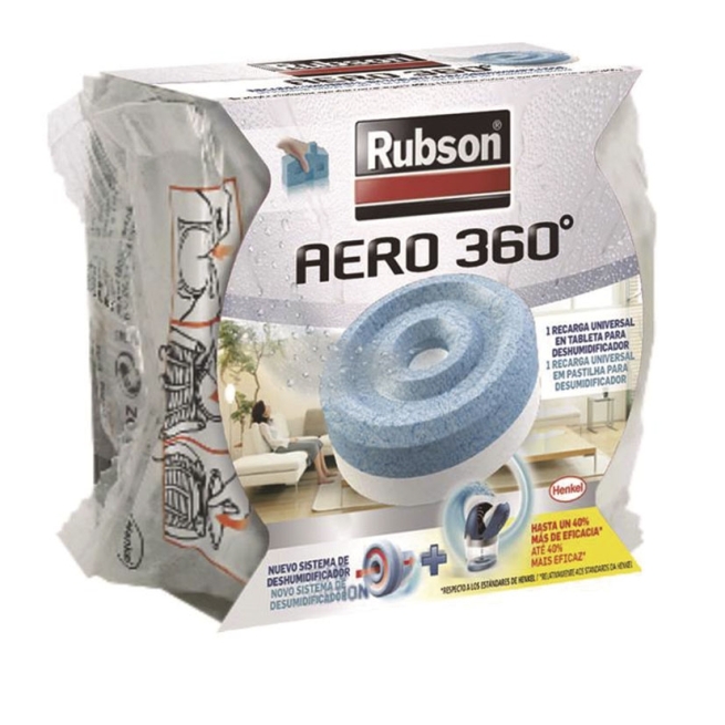 Absorve humedad recambio 450g rubson  - Suinplas