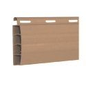 Lama persiana terminal pvc marron ancha - Suinplas