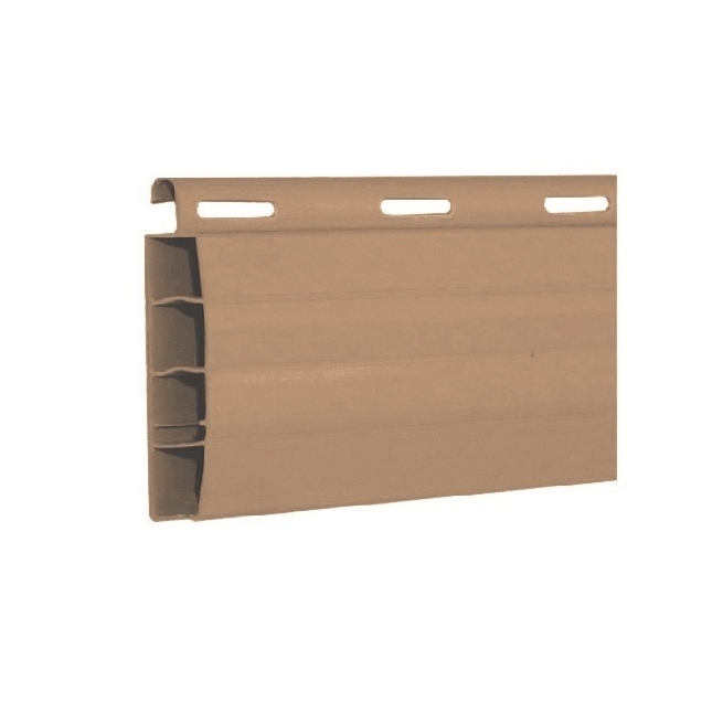 Lama persiana terminal pvc marron ancha - Suinplas