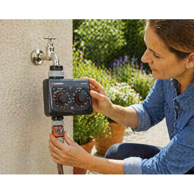 Programador riego GARDENA Easy Plus 69 programas 