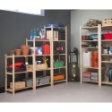 Estanteria de pino 5 baldas profesional - Suinplas