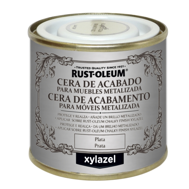 Chalky cera cabado mueble plata  125cc - Suinplas