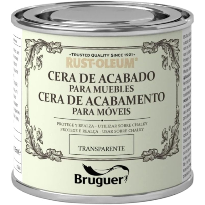 Chalky cera acabado mueble transparente 125 ml - Suinplas