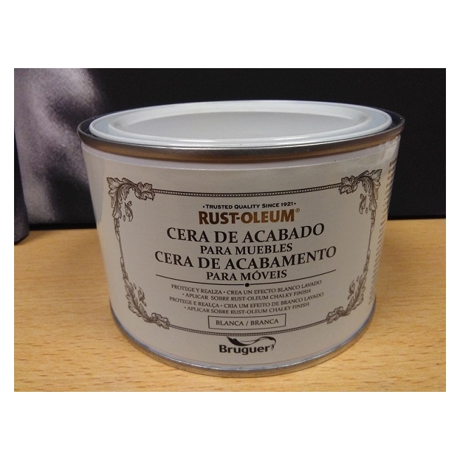 Chalky cera acabado mueble blanco 400 ml - Suinplas