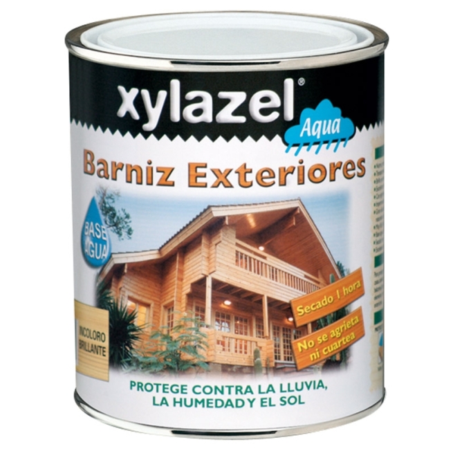 Xylazel barniz exteriores al agua 4l - Suinplas