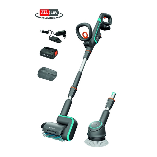 Multilimpiador bateria Gardena AquaBrush 18V 