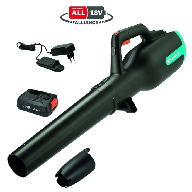 Aspirador soplador Gardena 18V PowerJet Collect 