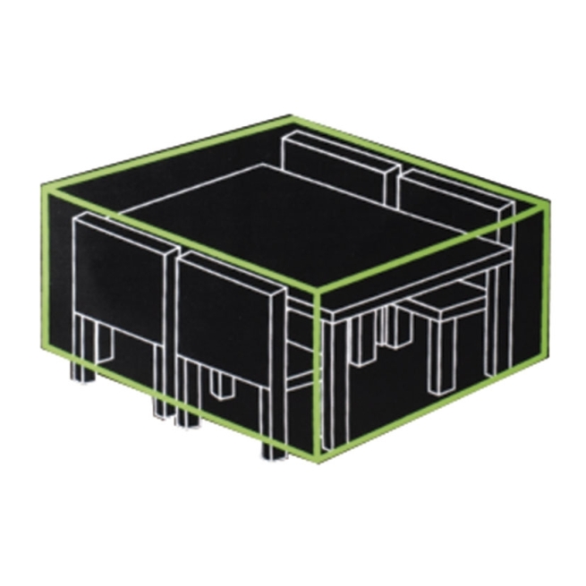 Funda mesa jardin 165x140x90 cm - Suinplas