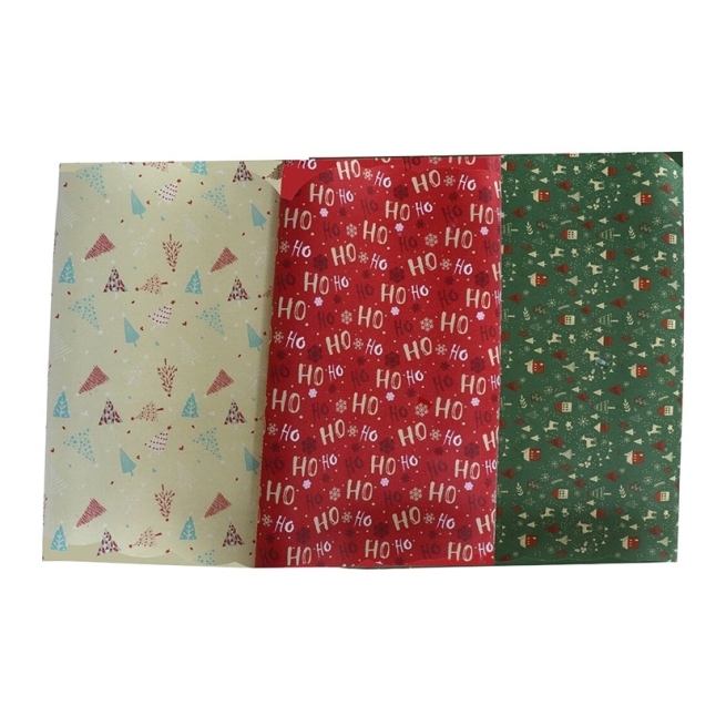 Rollos papel regalo Kraft 3 m 50 unidades 