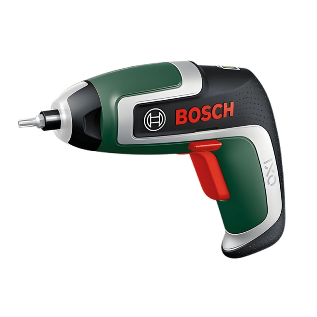 Atornillador bateria BOSCH IXO 7 + nivel burbuja y set 10 puntas 
