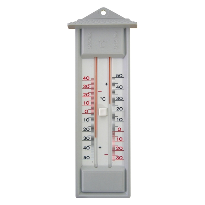 Termometro para jardin y terraza – medicion minima y maxi...