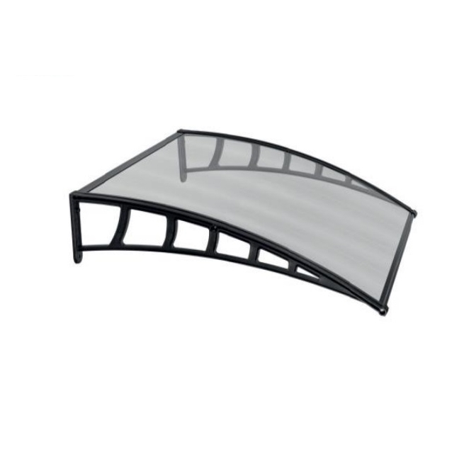 Marquesina curva para puertas exteriores 