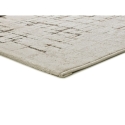 Alfombra Moderna Ceres Crema 133x190 cm para Salón 