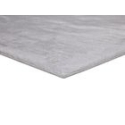 Alfombra Shaggy Loft Plata 120x120 cm Moderna y Suave 