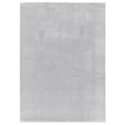 Alfombra Shaggy Loft Plata 120x120 cm Moderna y Suave 