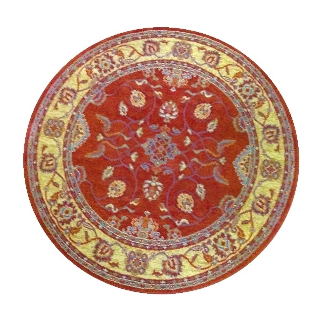 Alfombra kurdistan-749 170x170 redonda granate  - Suin...