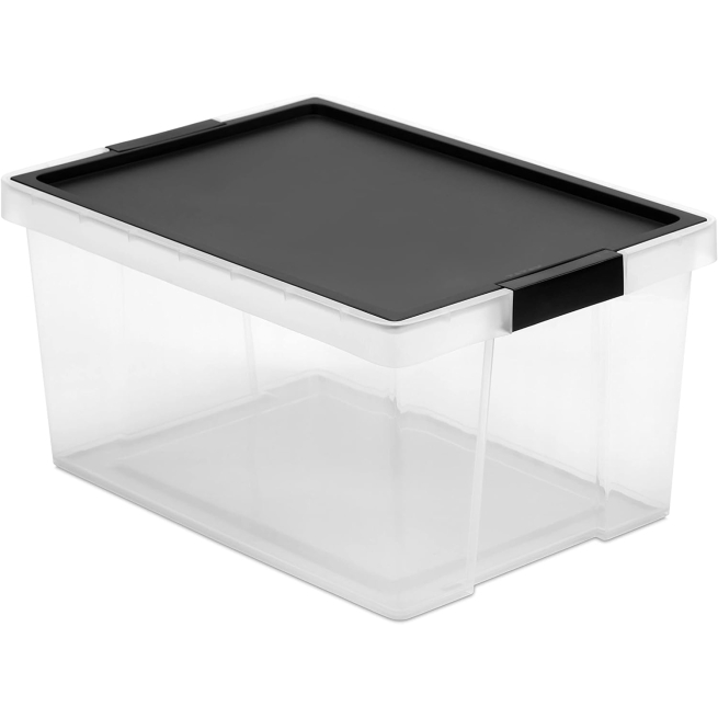 Caja multiusos new negro 35litros - Suinplas