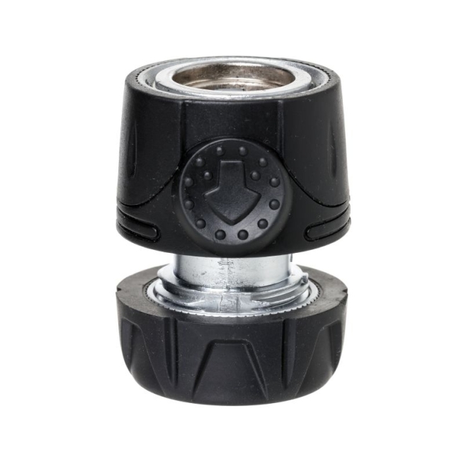 "Conector rapido manguera  1/2"" a 5/8"" metal soft - Suinplas"