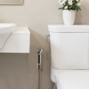 Kit flexo bidet shattafa  cromo - Suinplas