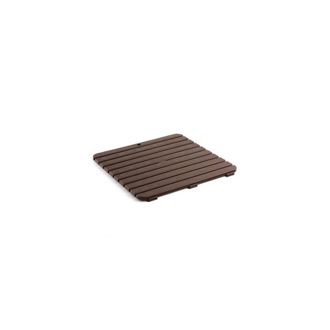 Tarima ducha 55x55 oscura - Suinplas