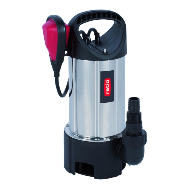 Bomba Sumergible Aguas Sucias RATIO R-BSS900 900W Inox 