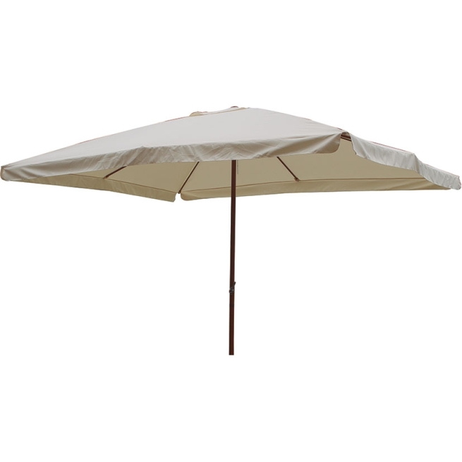 Parasol alumio/acero 3x4  mastil 48 mm - Suinplas