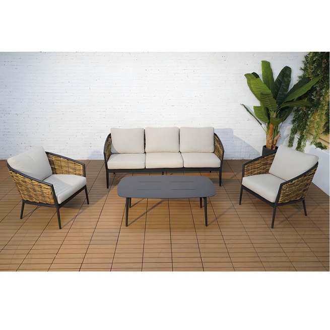 Conjunto jardin mod.baylor 4 piezas - Suinplas