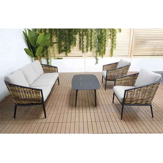 Conjunto jardin mod.baylor 4 piezas - Suinplas