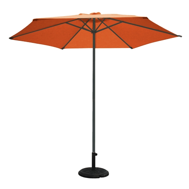 Parasol aluminio 3m ø color mastil 48mm antracita/terraco...