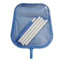Recoge hojas plano con mango 5 tramos para piscina - Suin...