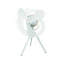 Ventilador portátil HABITEX V20 con luz LED y mando 