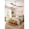 Ventilador techo led blanco habitex 53nw - Suinplas